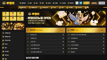 부엉이 현재 도메인의 첫 화면을 전체 비율로 담은 대표 이미지