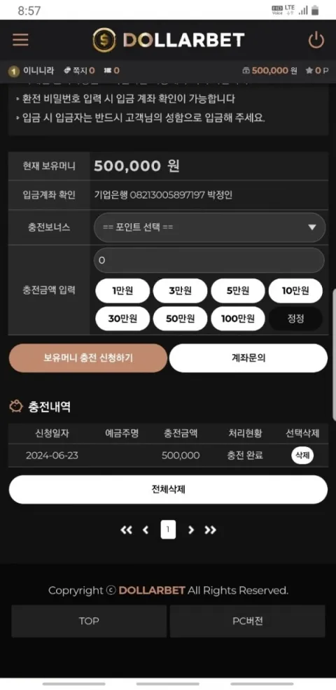 달러벳 증거자료 2