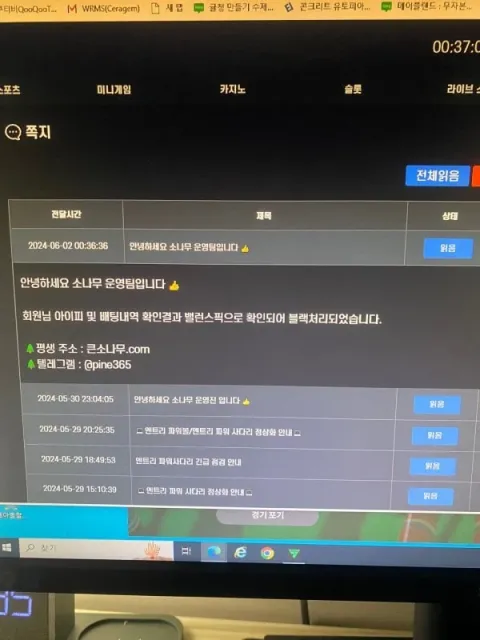 소나무 증거자료 1