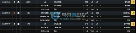 와이드벳 환전 조건으로 안내된 스포츠 배당 화면