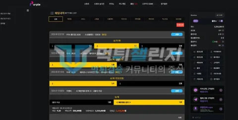 피플 55만원 배팅 적중과 231만원대 보유금이 표시된 피플 배팅 내역
