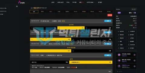 피플 55만원 배팅 적중과 231만원대 보유금이 표시된 피플 배팅 내역