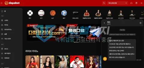 다파벳 다파벳 피해 신고에 첨부된 배팅·환전·상담 자료 4