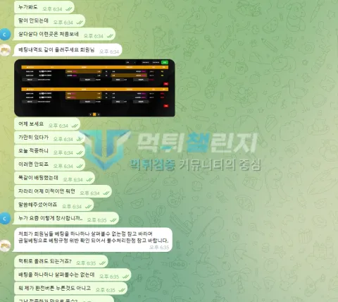유투벳 유투벳 피해 신고에 첨부된 배팅·환전·상담 자료 3