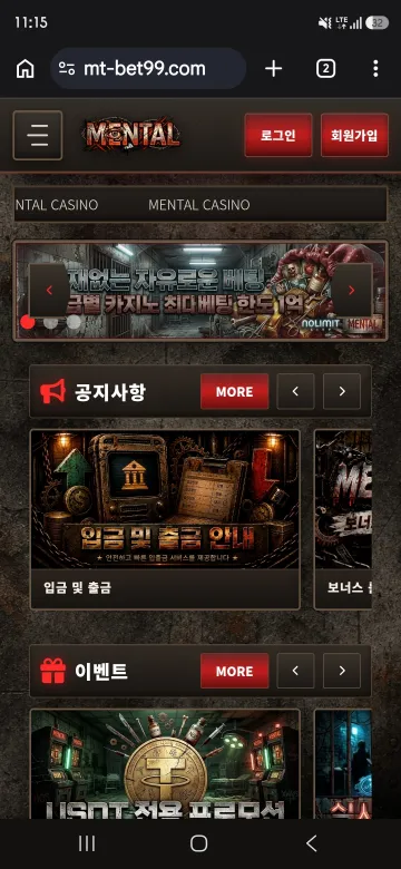 멘탈카지노 멘탈카지노 mt-99.com 사이트 대표 이미지