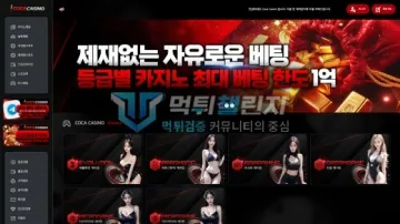 코카카지노 먹튀검증 결과
