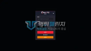 메이트 먹튀검증 결과