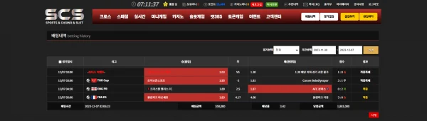 SCS 환전 요청 후 접속까지 이상해졌습니다 SCS 증거사진