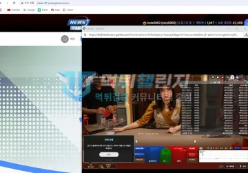 뉴스카지노 먹튀 증거 - 뉴스카지노 에볼루션 스피드 바카라 - 게임기록과 잔액 부족 알림