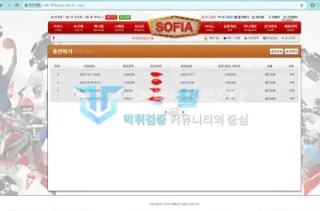 소피아, 아리츠 먹튀 증거 - 충전내역 - 12월 7일~13일 충전 4건 완료